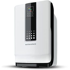 HATHASPACE Smart Air Purifier for Home, Bedroom, with True HEPA Air Filter for Allergens, Pets, Smoke, Quiet Air Cleaner, Removes 99.9% of Dust, Mold, Pet Dander, Odors, Pollen – HSP001 – 700 Sq. Ft. Coverage