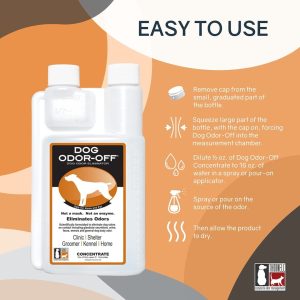 Thornell Dog Odor-Off Concentrate, Pet Smell Odor Eliminator for Dog Urine Thornell Dog Odor-Off Concentrate, Pet Smell Odor Eliminator for Dog Urine